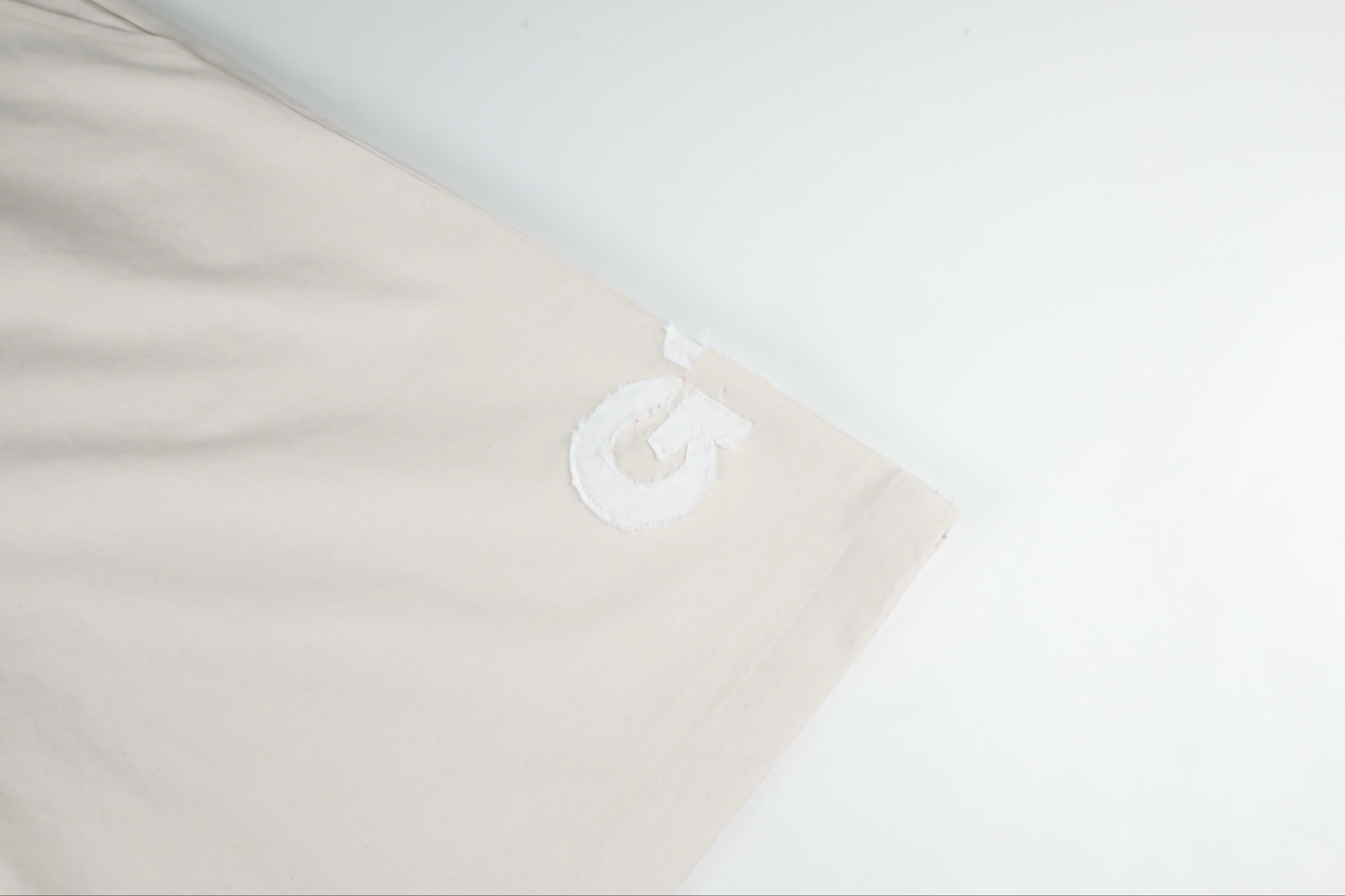 Cotton Twill Pleated Shorts