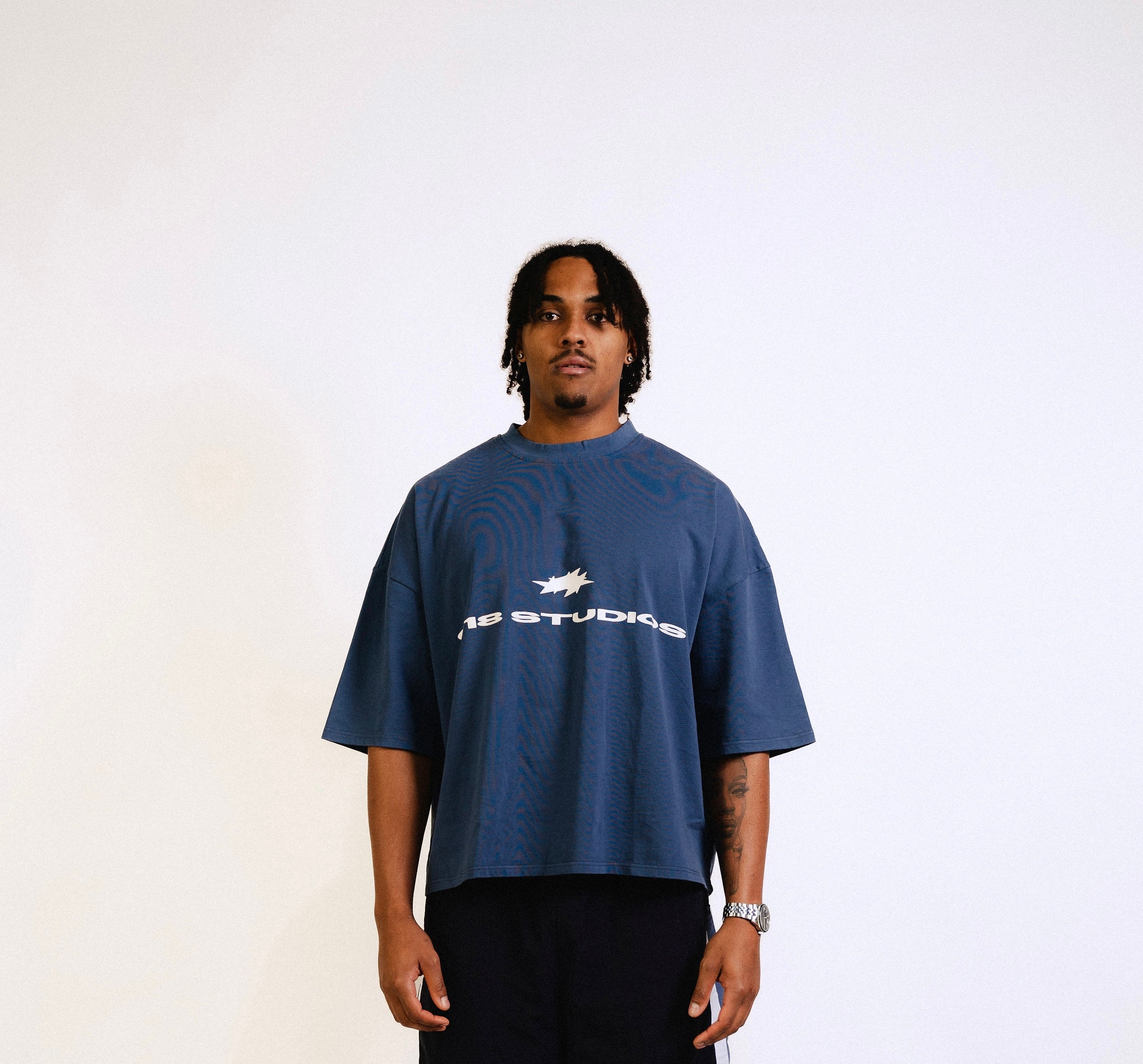 BASE TEE - BLUE