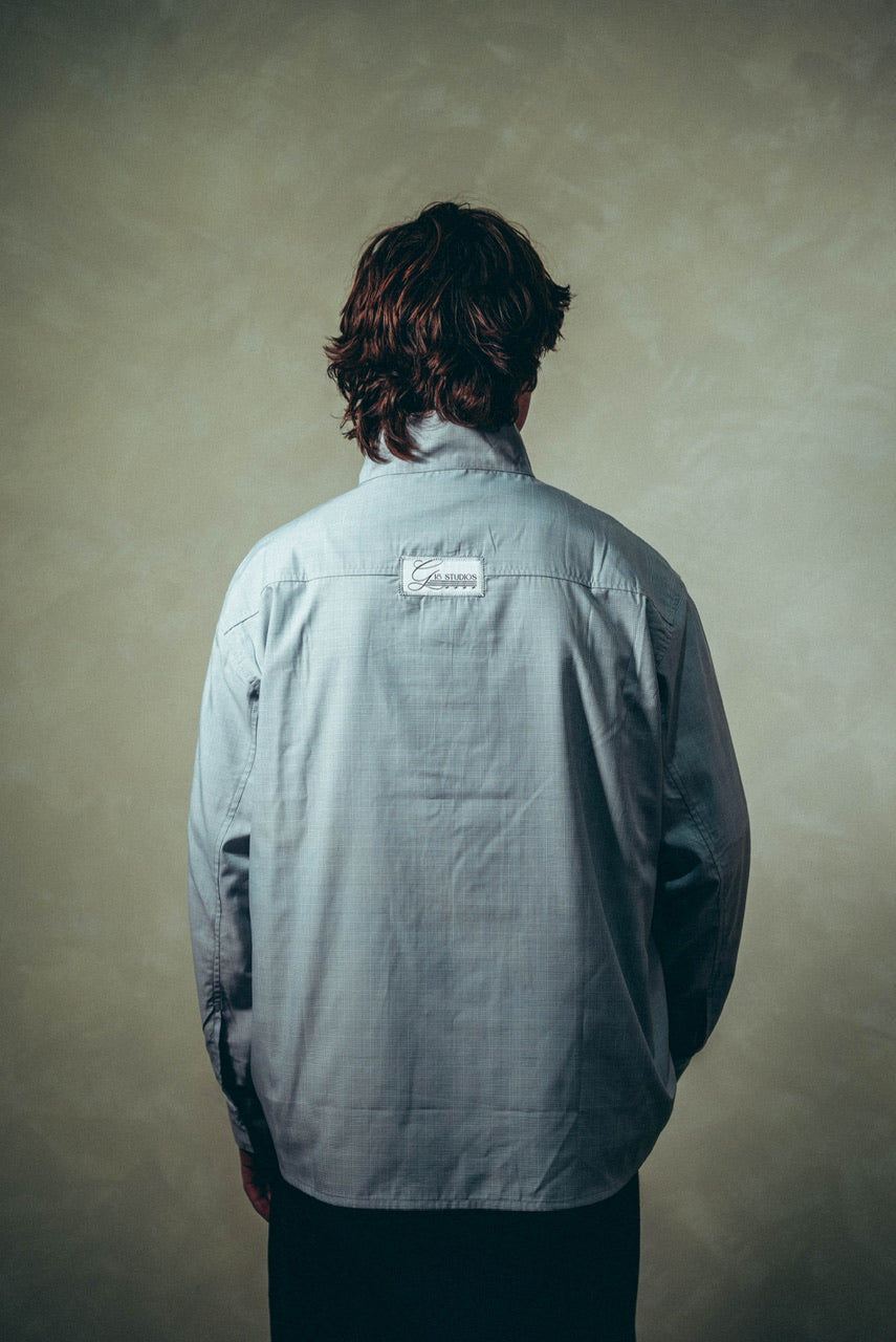 Grey Plaid Shacket