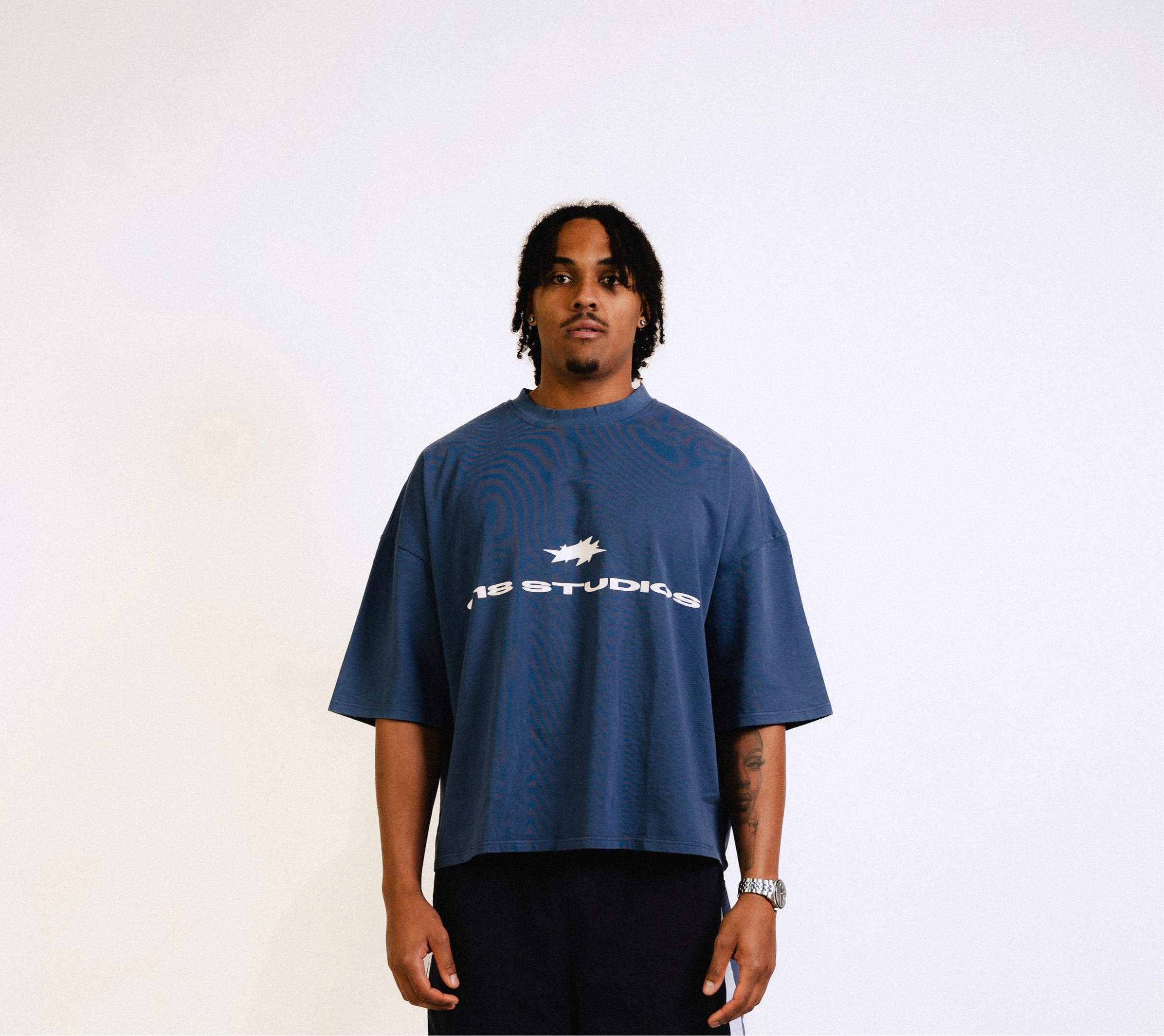 BASE TEE - BLUE