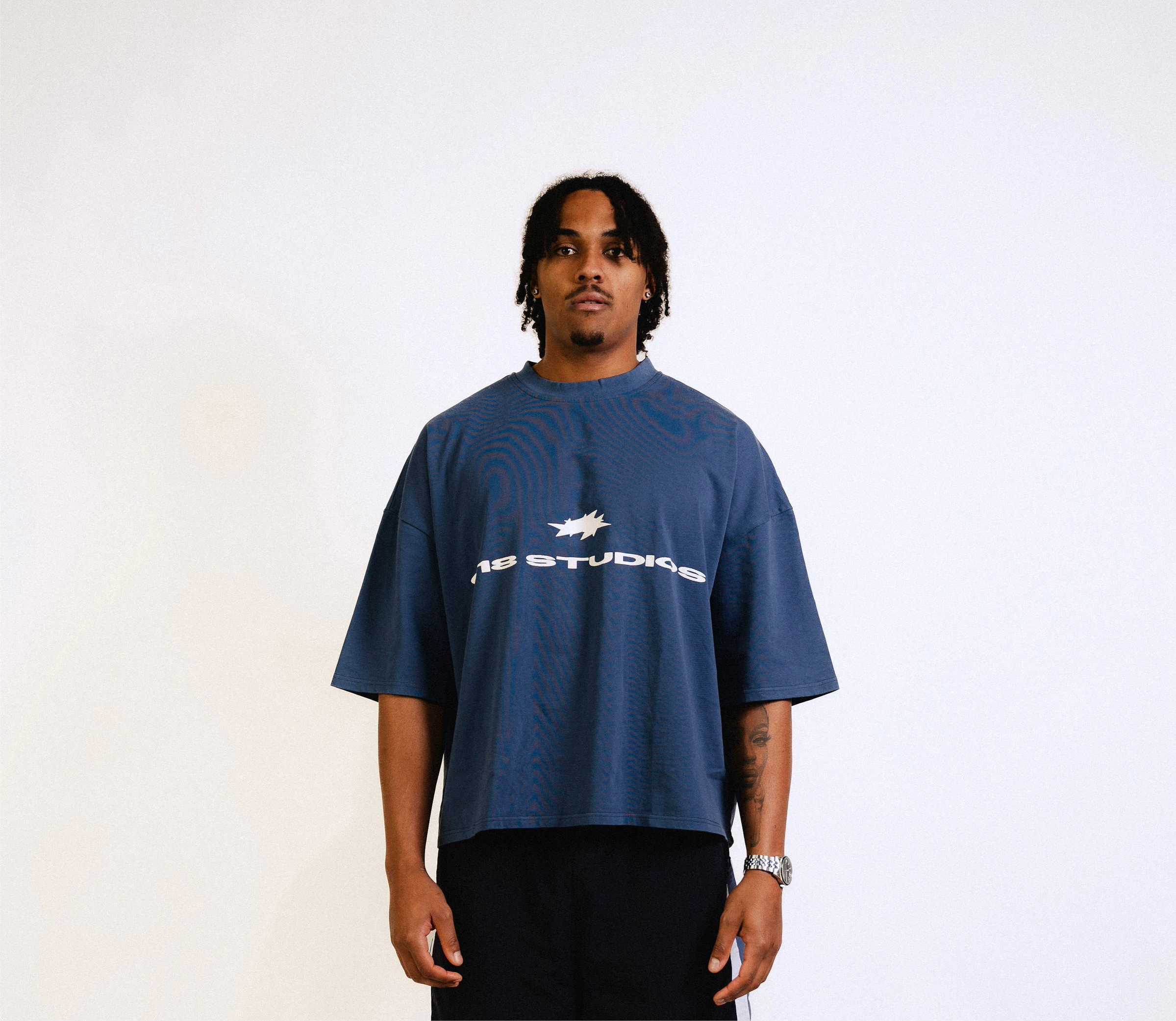 BASE TEE - BLUE