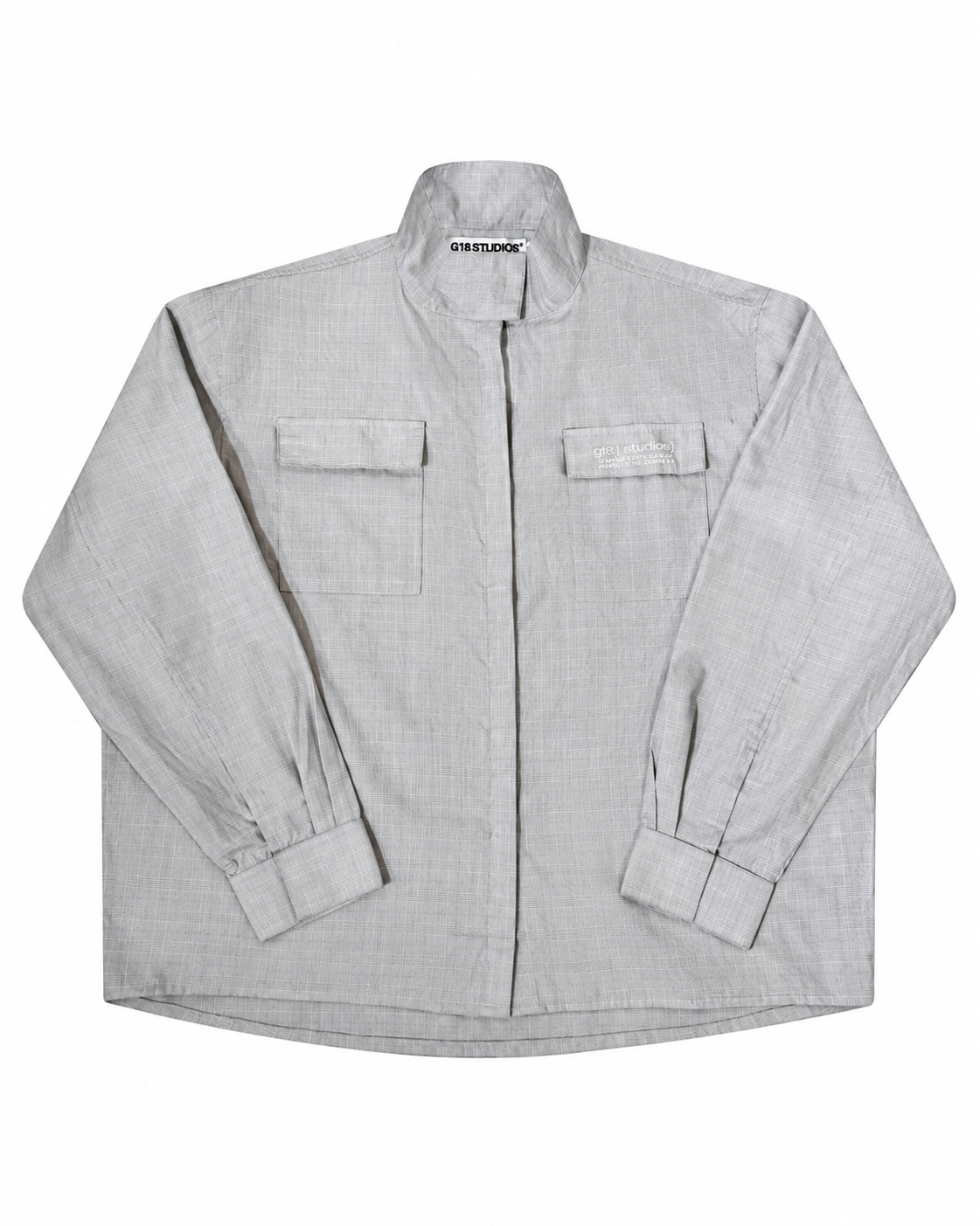 Grey Plaid Shacket