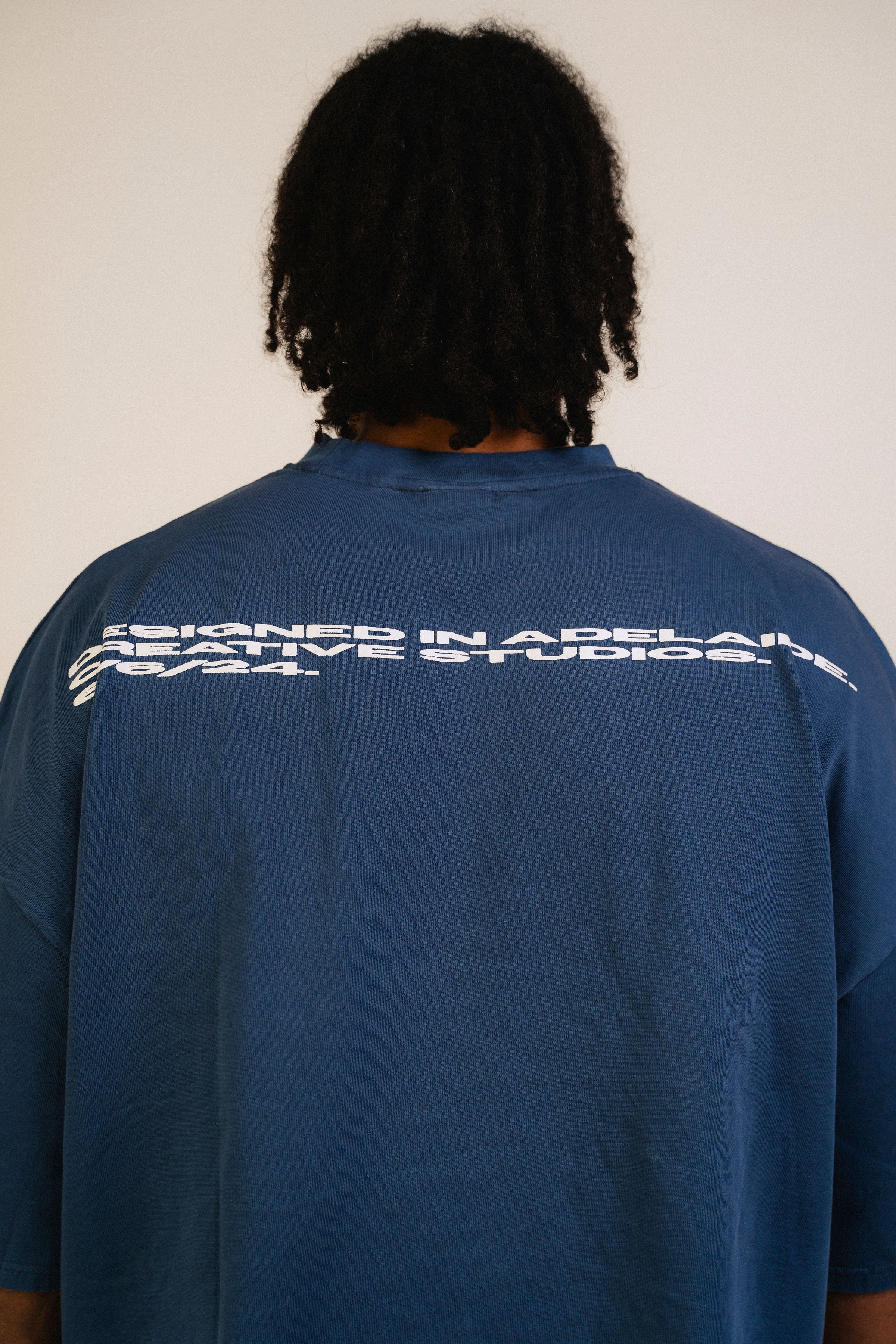 BASE TEE - BLUE
