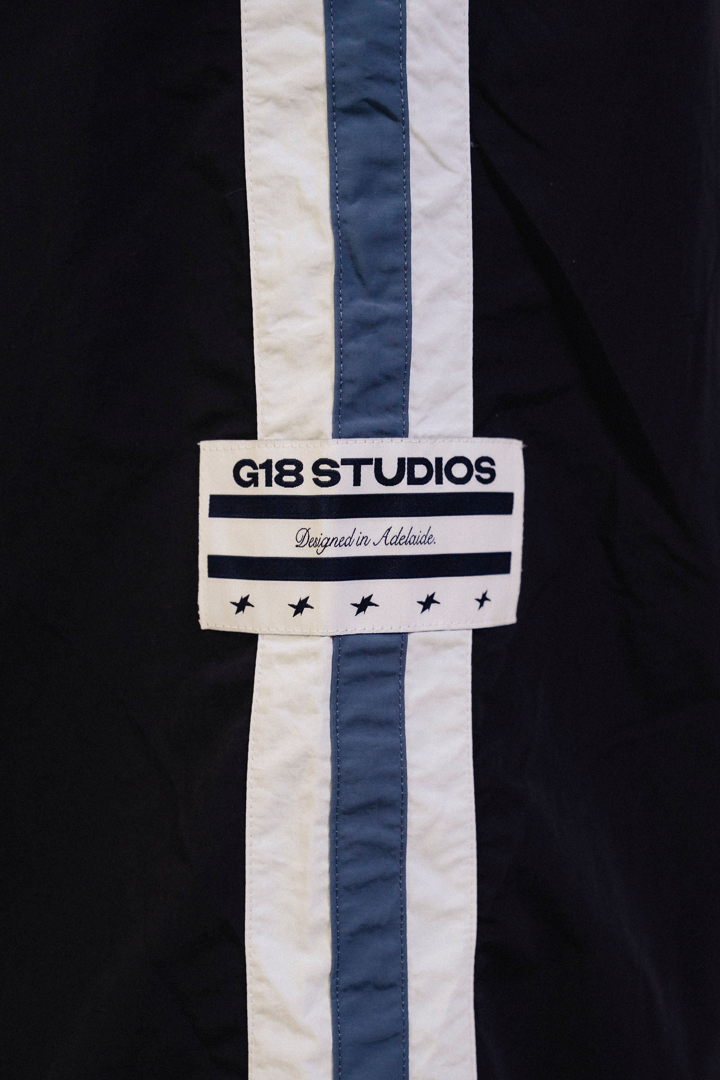 WIDE LEG TRACKPANT - NAVY