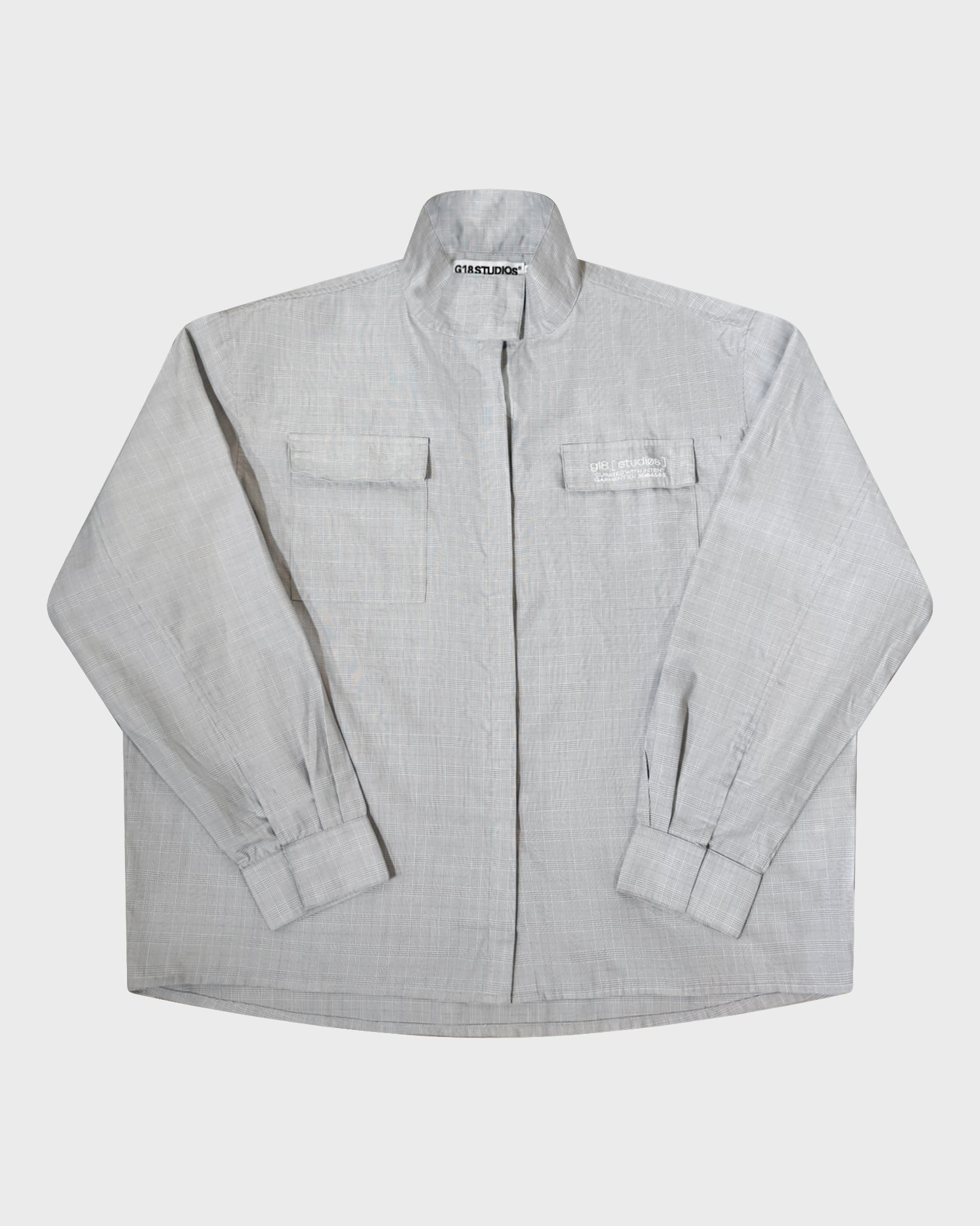 Grey Plaid Shacket